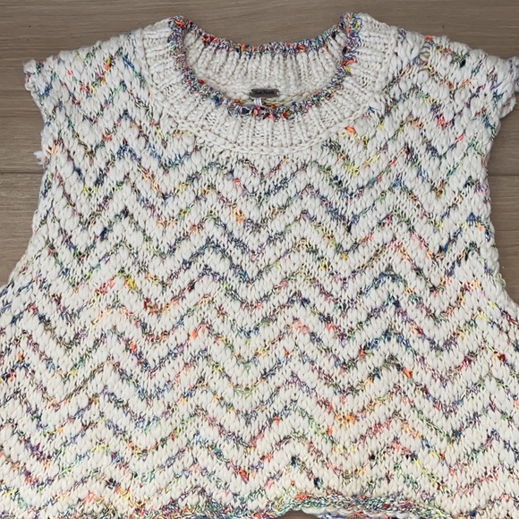 Free People Multicolor Knit Crop Top - Picture 5 of 6